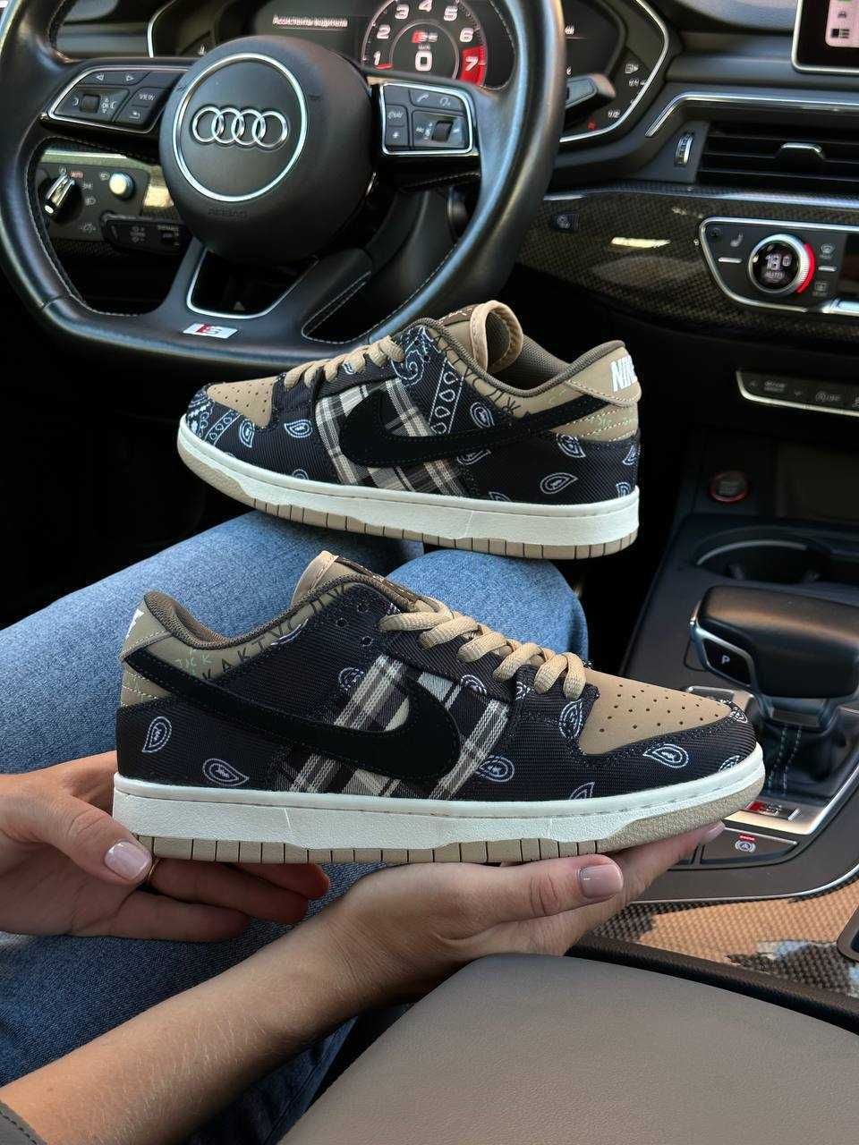 Жіночі кросівки найк данк лоу Nike SB Dunk Low Travis Scott W [36-41]