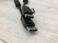 Кабель  DisplayPort-DisplayPort V1.2 1,8 м , HDMI 1,8 m
