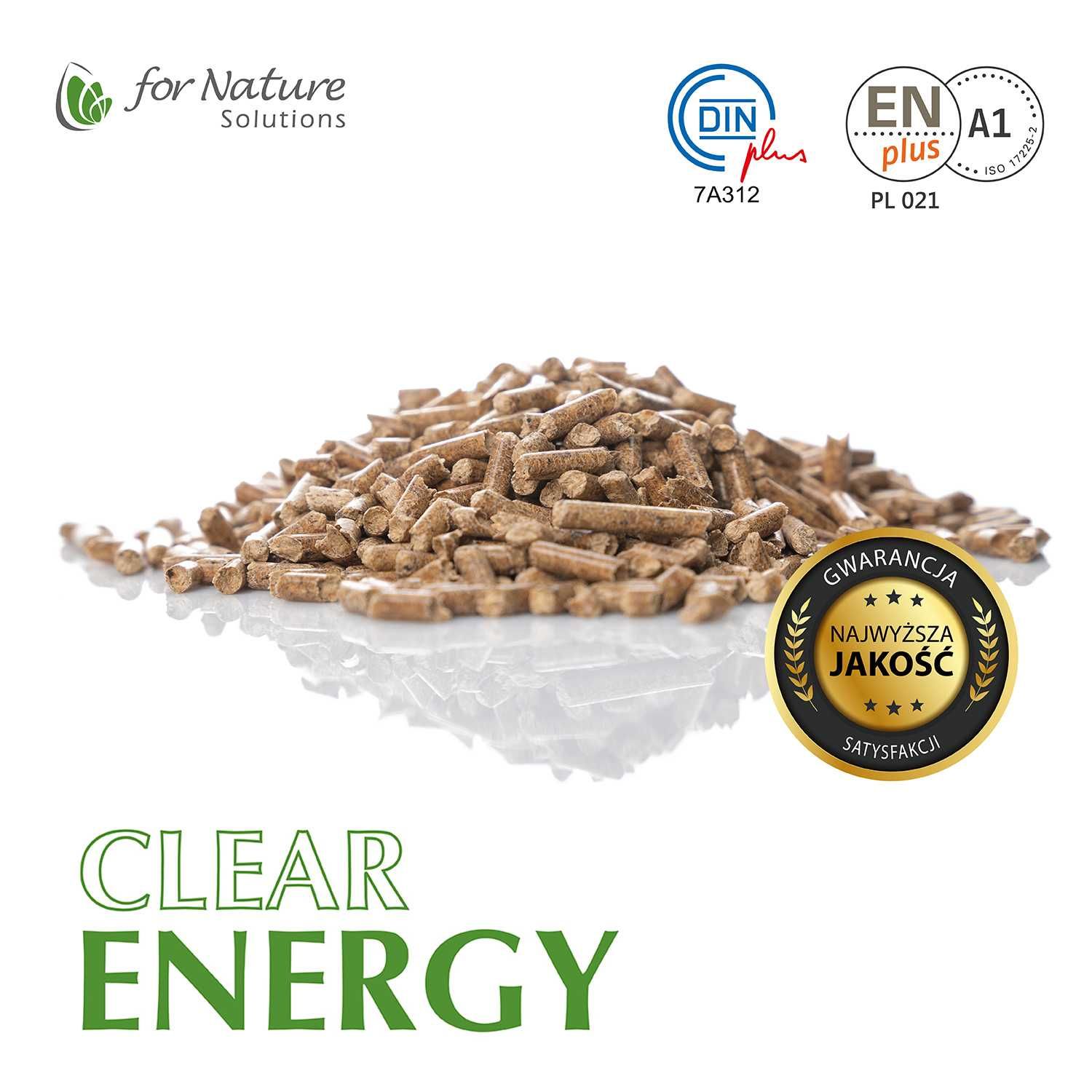 Pellet Pelet Drzewny Clear Energy A1 | Certyfikowany Polski