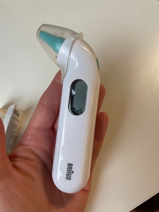 Termometr Braun, douszny