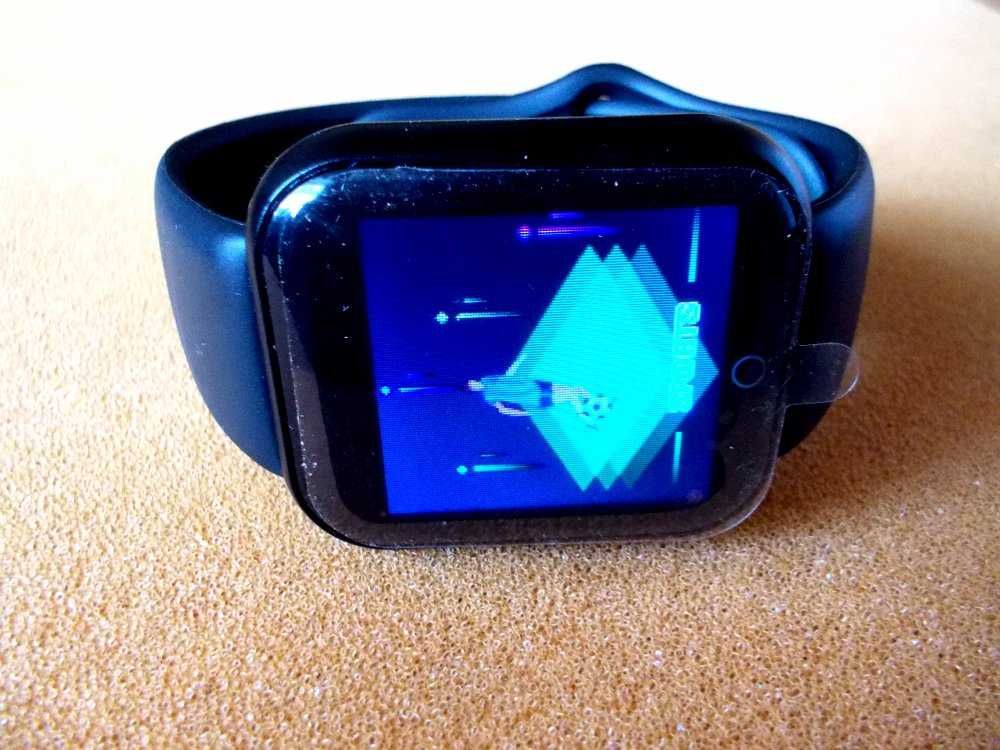 Sportowy wodoodporny inteligentny zegarek IP67 Czarny