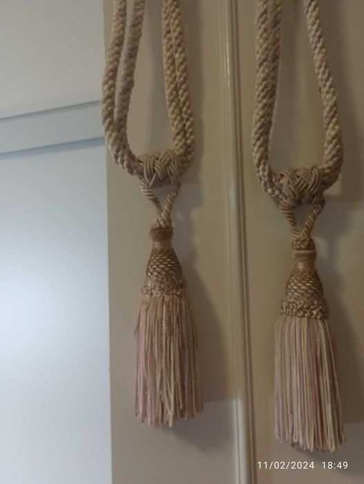 Par de Abraçadeiras para Cortinados