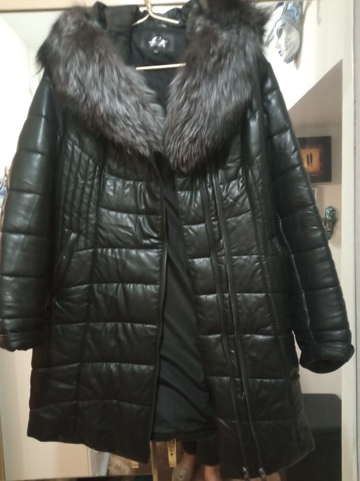 Продам зимове шкіряне пальто