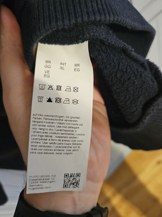 Bluza męska Hugo Boss granat XL