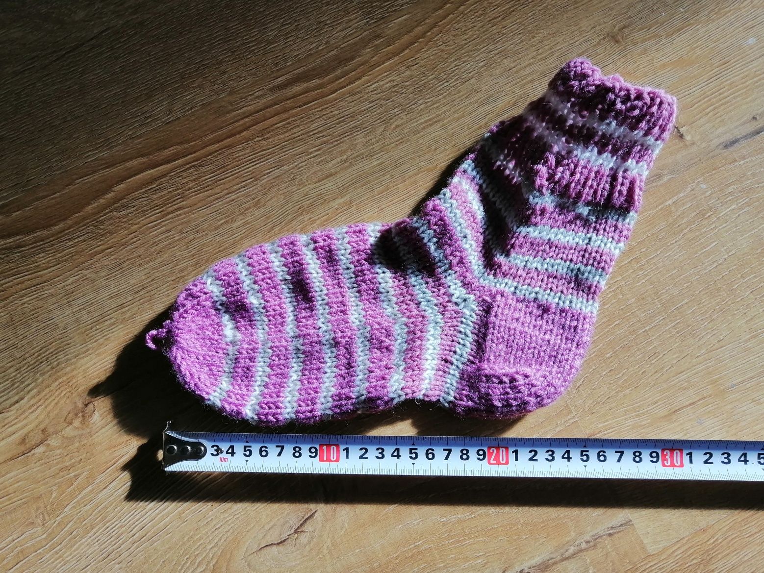 Шкарпетки в'язані (вовна та акрил)-39-40