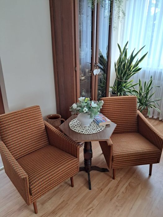 Fotel prl stare 50cio letnie 2szt Kwidzyn