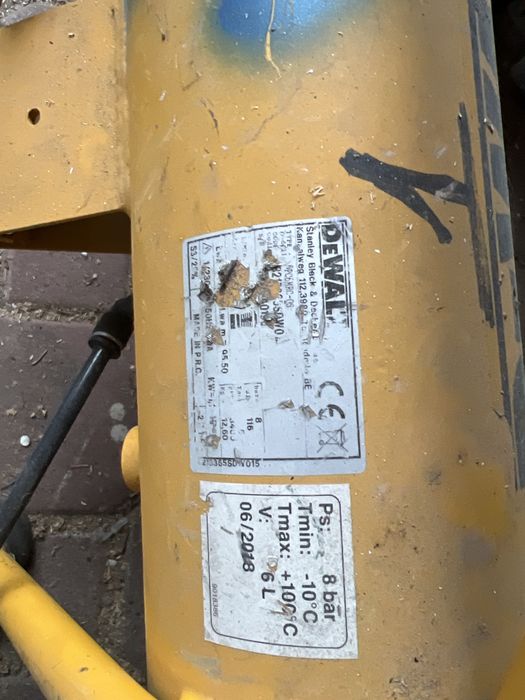 Zbiornik do małego kopresora dewalt