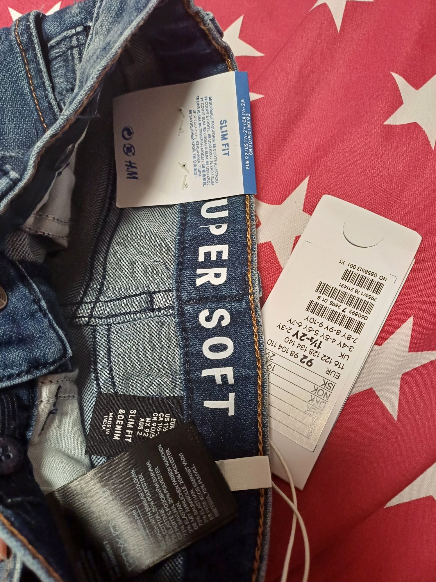 Nowe jeansy h&m 92