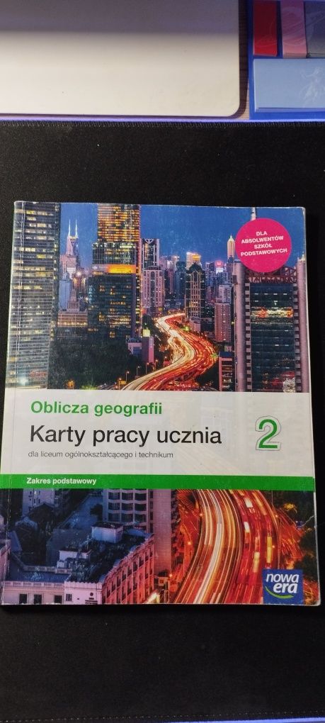 Karty pracy Geografia 2 liceum