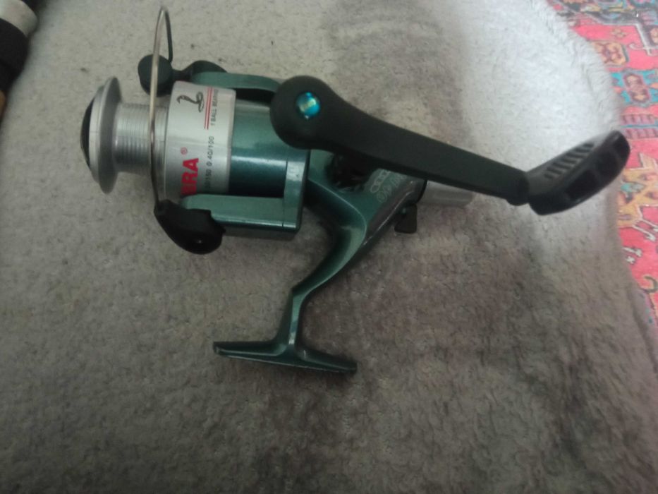 Спиннинг, телескопическа,катушка.