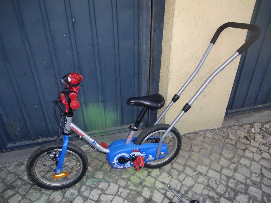 Barra de aprendizagem para bicicletas BTWIN