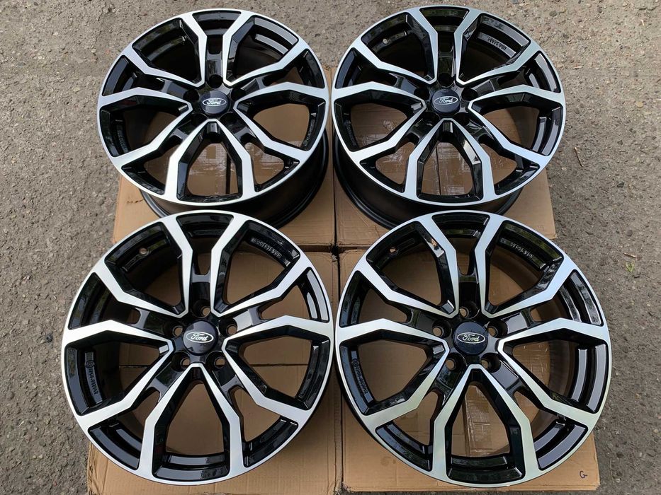4x felgi DEZENT TV dark 18"x7,5" rozstaw 5x108 ET 50 FORD KUGA MONDEO