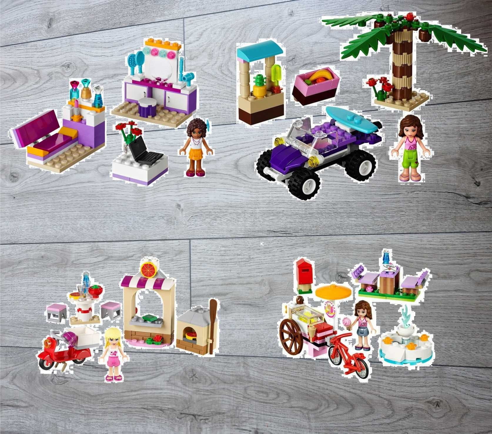 Mega zestaw LEGO Friends - 17 zestawów + dodatki - 100% kompletne