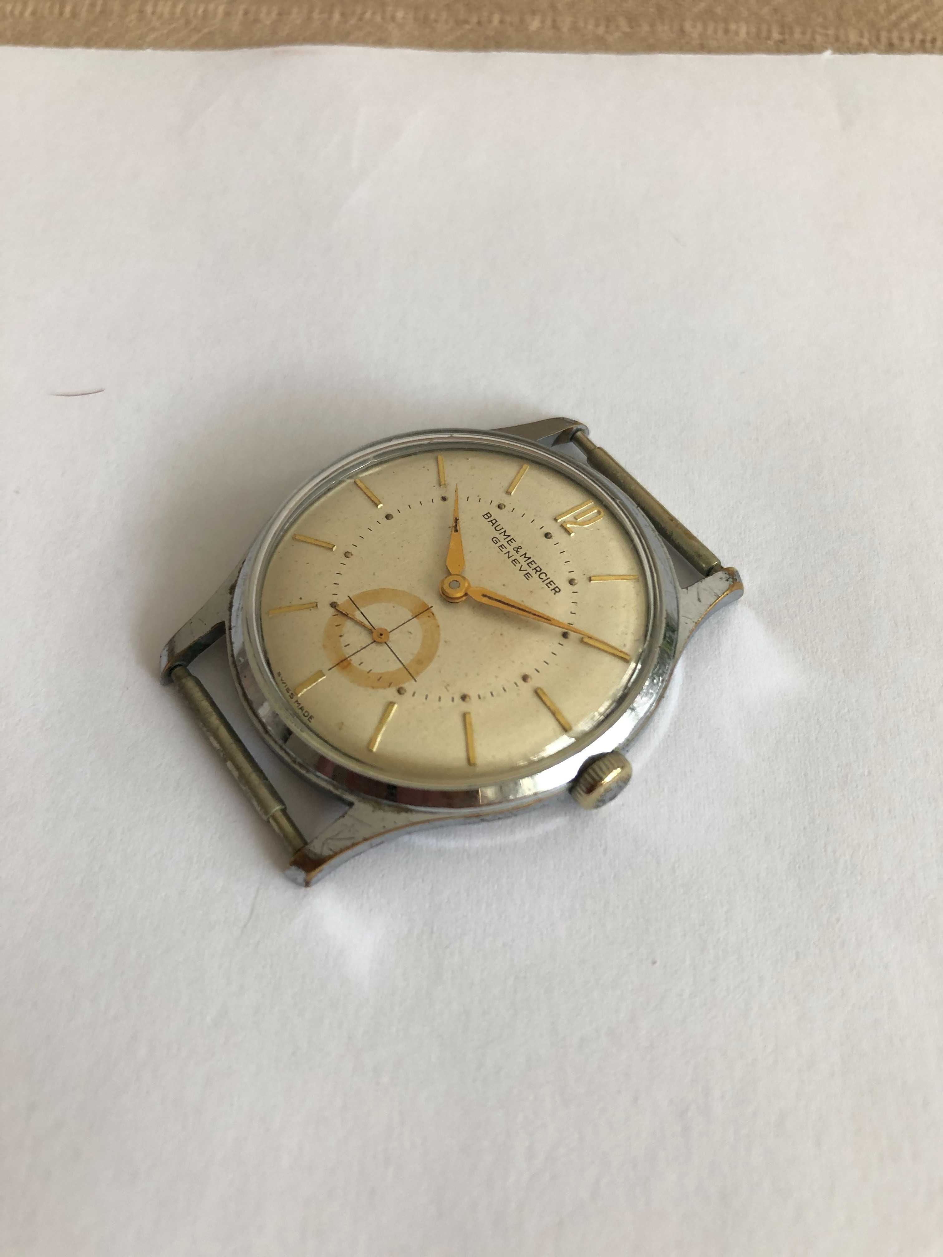 Baume & Mercier Geneve, zegarek męski, nakręcany, 34 mm