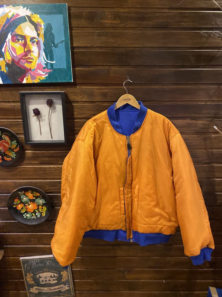 USAir MA-1 Flight Jacket Reversible Alpha Ind