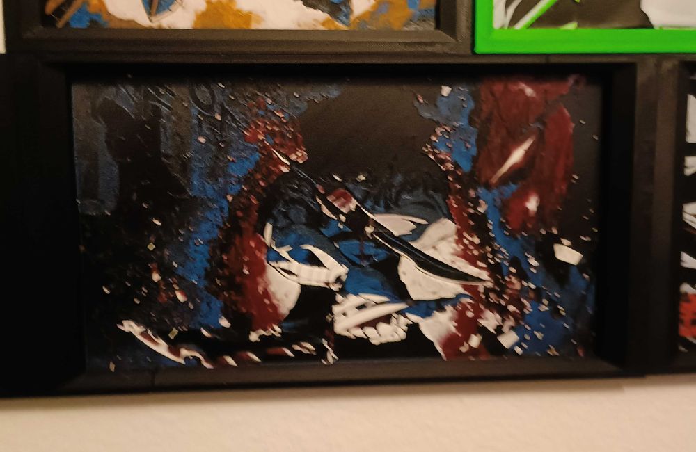 QUadro em relevo - solo leveling - Sung jin woo