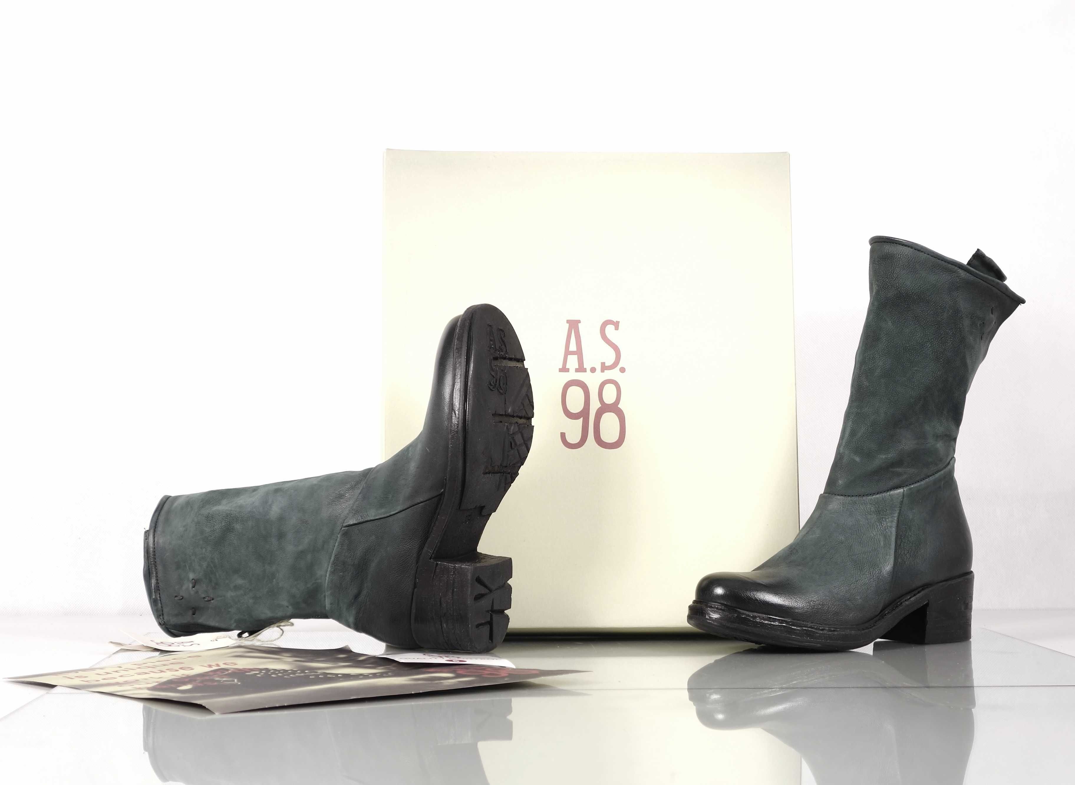 A.S.98 AirStep nowe botki buty kozaki skóra 38