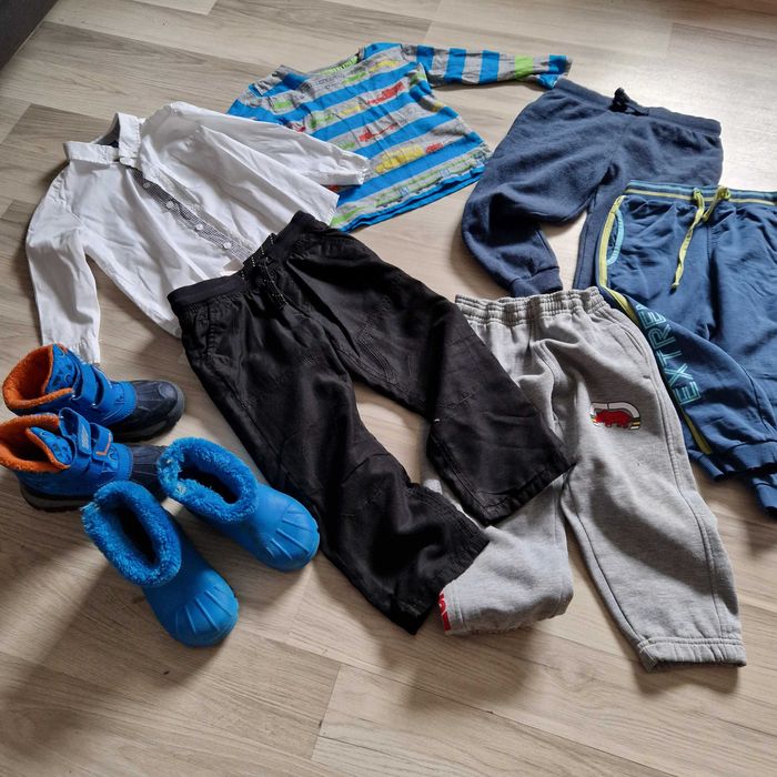 Paka ubranka dla chłopca od 80 do 98