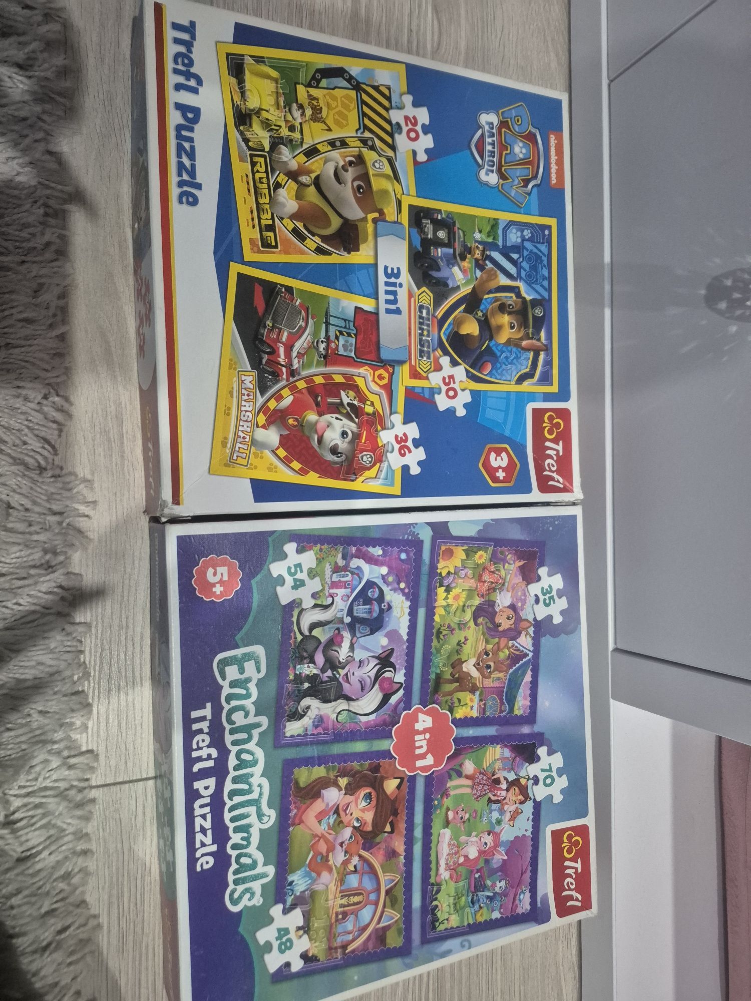 Puzzle  dwa zestawy