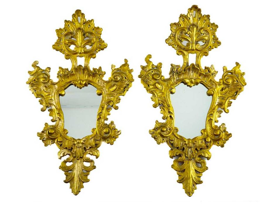 Par de Espelhos ao estilo Rocaille