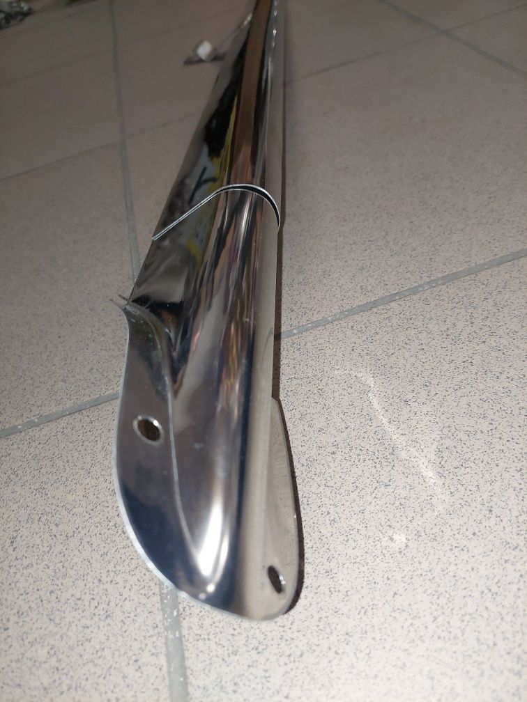 Oslony łańcucha inox kpl wsk 125 jak chrom