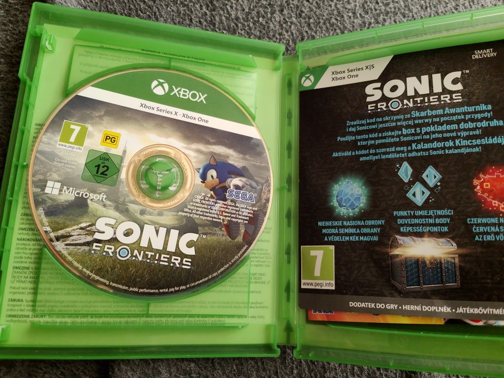 Sonic frontiers Xbox one s x series Polska wersja
