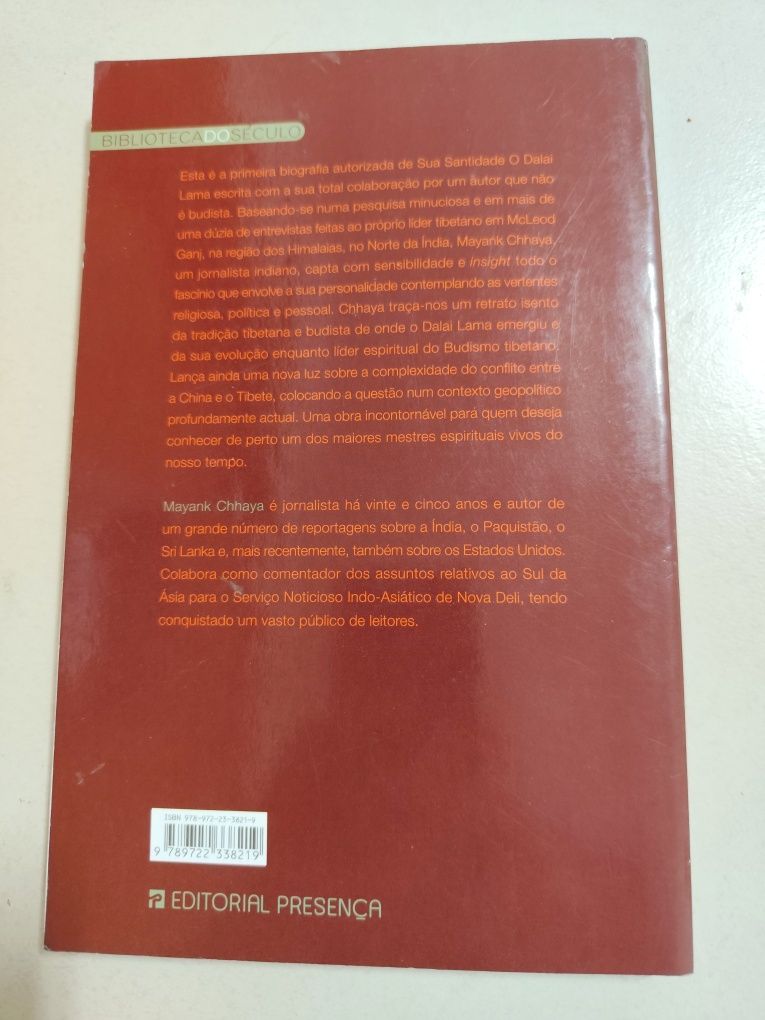 Livro: A Vida do Dalai Lama - O Homem, O Monge, O Místico