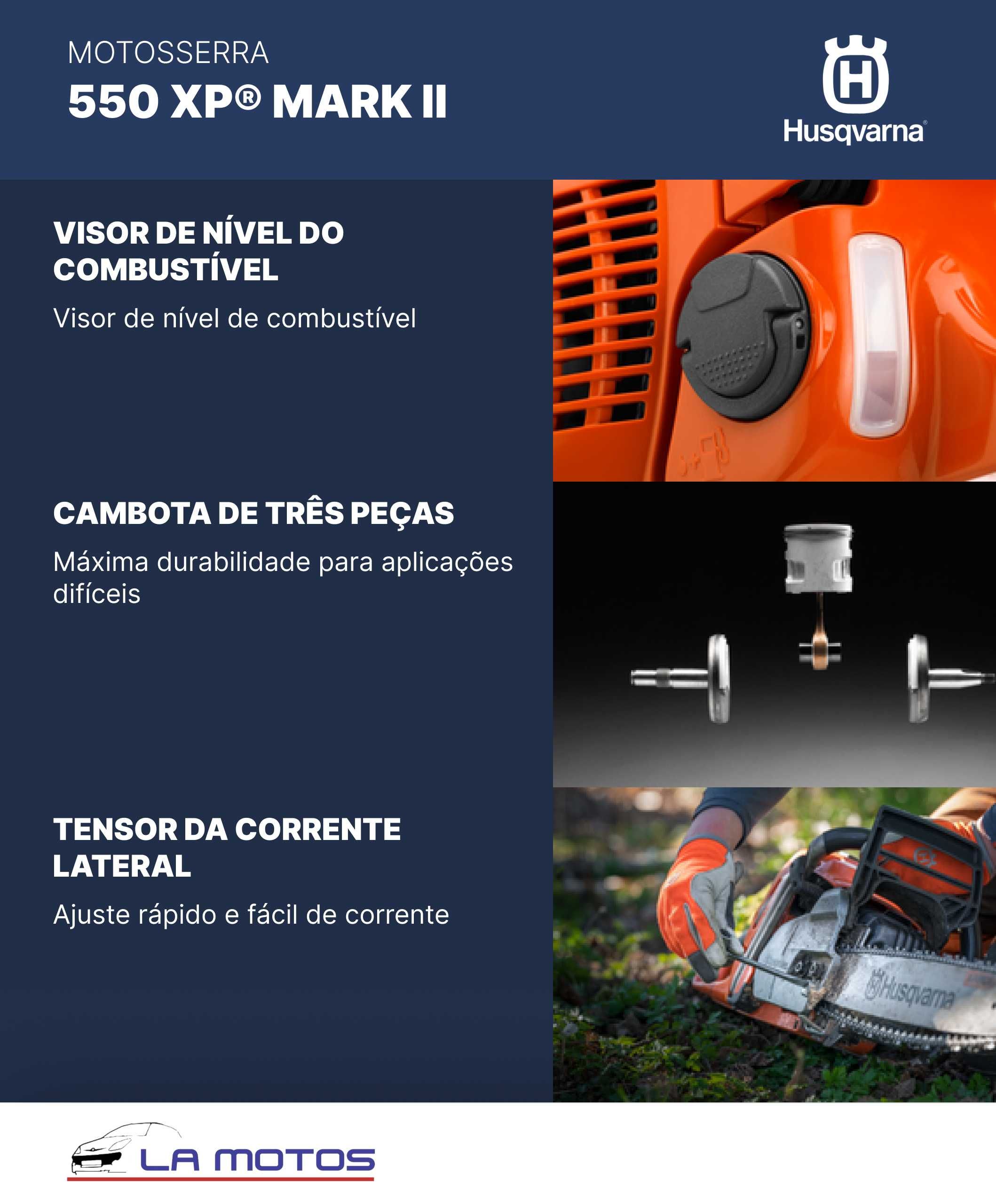Motosserra Husqvarna 550XP Mark II