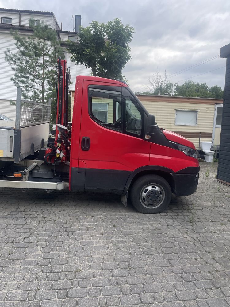 IVECO DAILY 3.0 wywrotka hds 2017