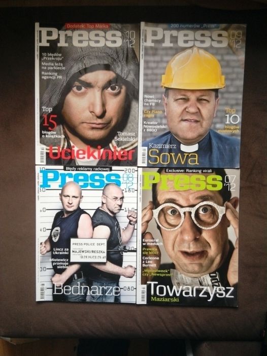 Miesięcznik Press archiwalne numery