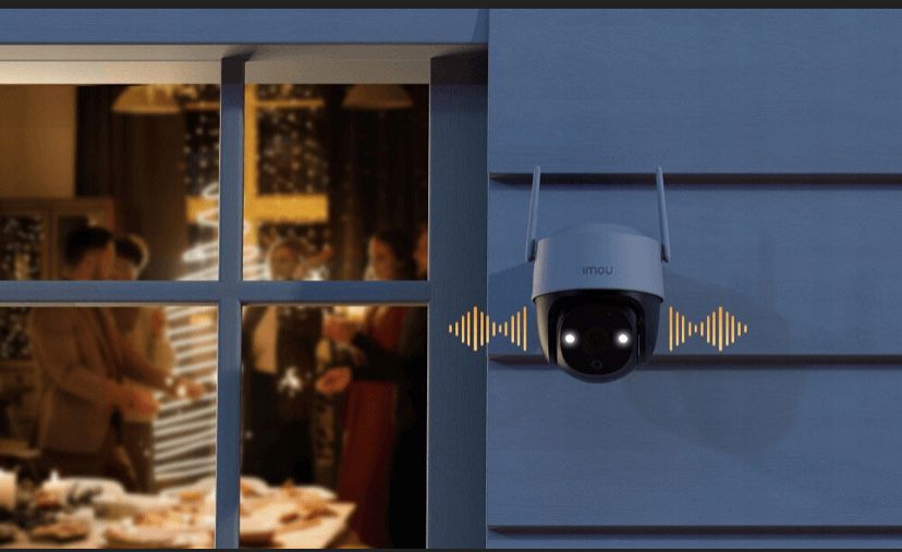 Kamera Obrotowa Zewnętrzna Wifi Zoom Detekcja Ruchu 2k3Mp Imou