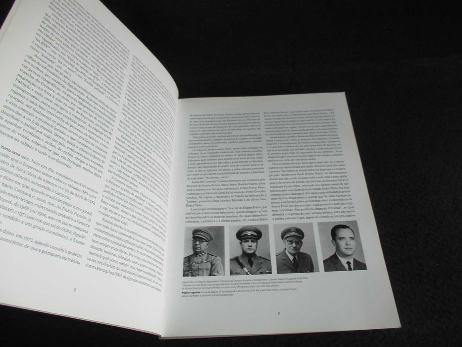 Livro O Que a Censura Cortou José Pedro Castanheira Francisco Balsemão