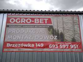 Producent Ogrodzeń Betonowych OGRO-BET