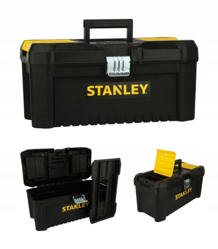 Nowa Skrzynka Narzędziowa Stanley Essential Pojemna Poręczna Duża
