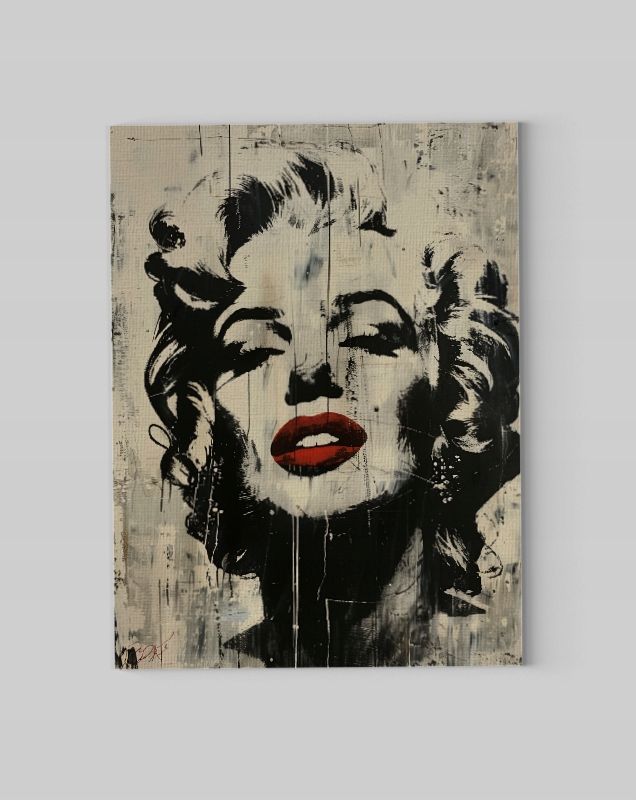 Obraz na płótnie Marilyn Monroe 90x120 cm - Pop-Art do salonu