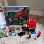 LEGO Minecraft dom w grzybie grzyb