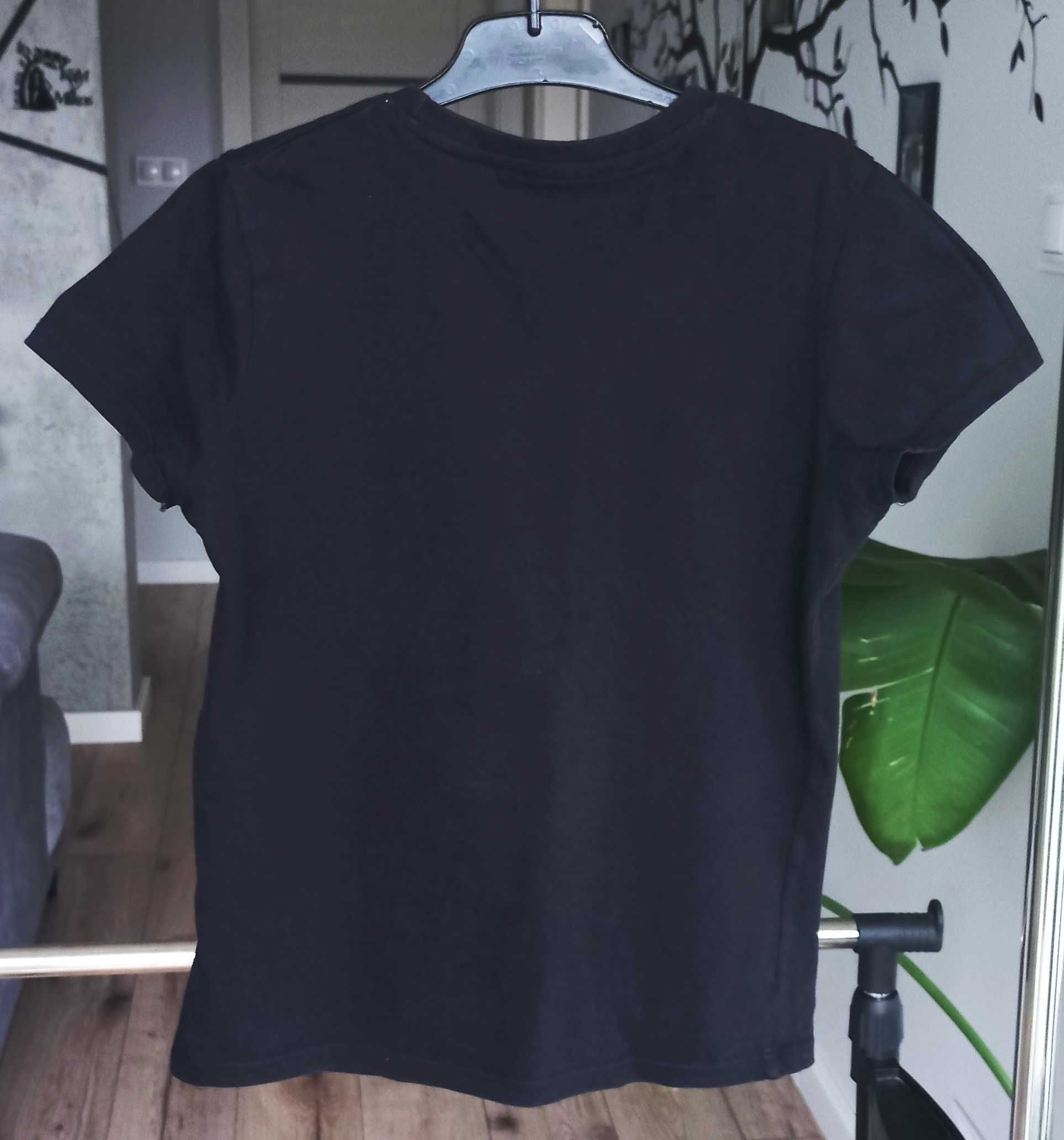Czarna koszulka t-shirt z tygrysem tygrys 128 Little Kids