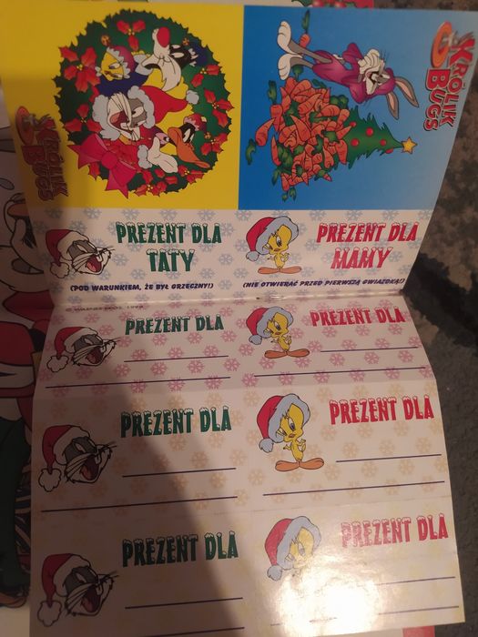 Królik Bugs Egmont Komiks + Dodatek Świąteczny 1998 Bugs Bunny