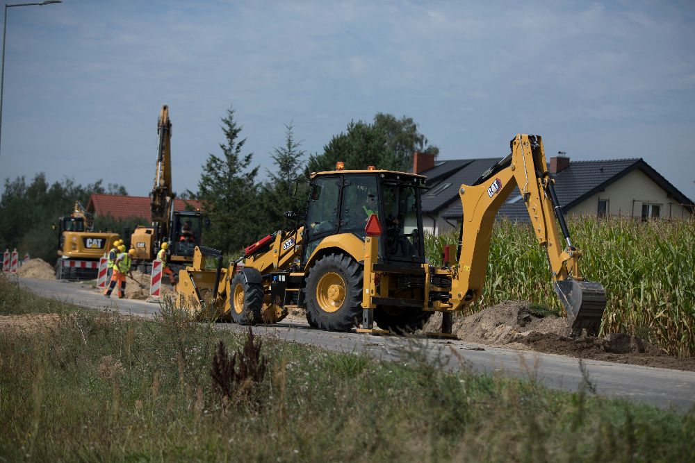 usługi minikoparką wywóz gruzu ziemi drenaże odwodnienia HDS