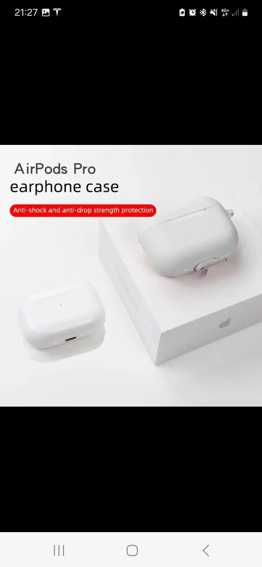 Capa de proteção Airpods pro