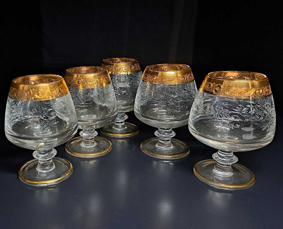 Хрустальные бокалы для виски 5 штук Murano Medici made in ITALY 283