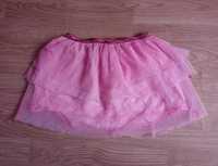 Różowa tiulowa spódniczka mini spódnica Tumble n'dry 122 księżniczka