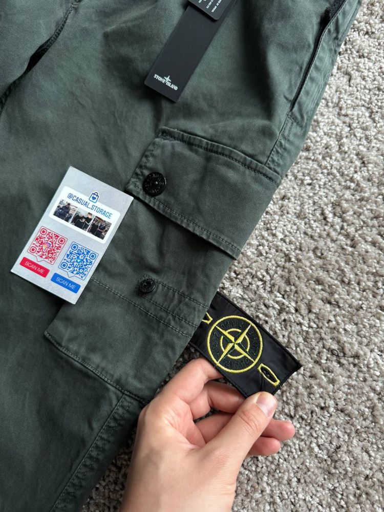 Карго штаны Stone Island (чиносы, брюки)