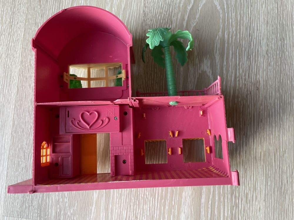 Игрушечный кукольный домик 25х20см ляльковий будинок игрушек дом куклы