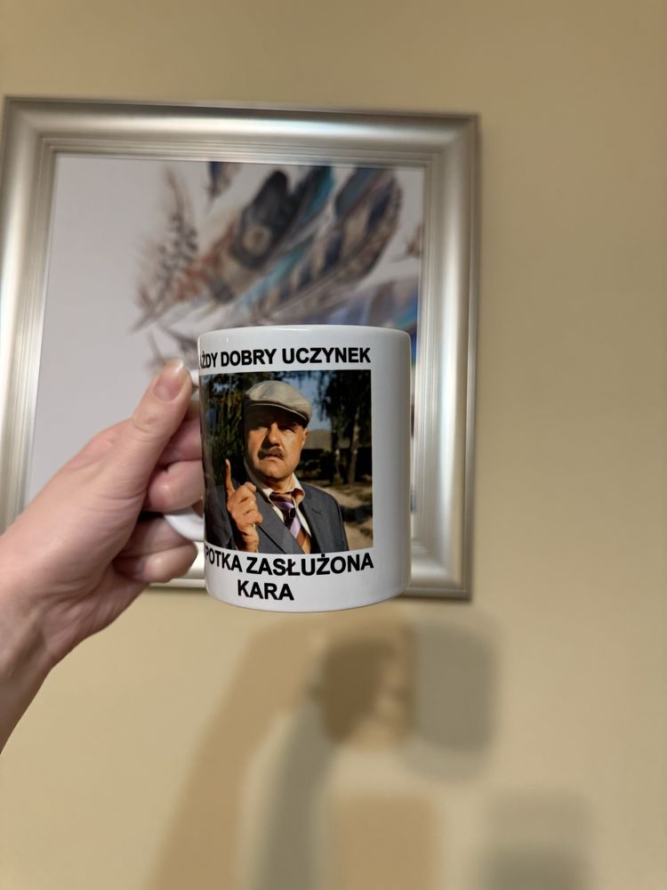 Kubek ceramiczny z motywem z serialu Ranczo nowy 330 ml
