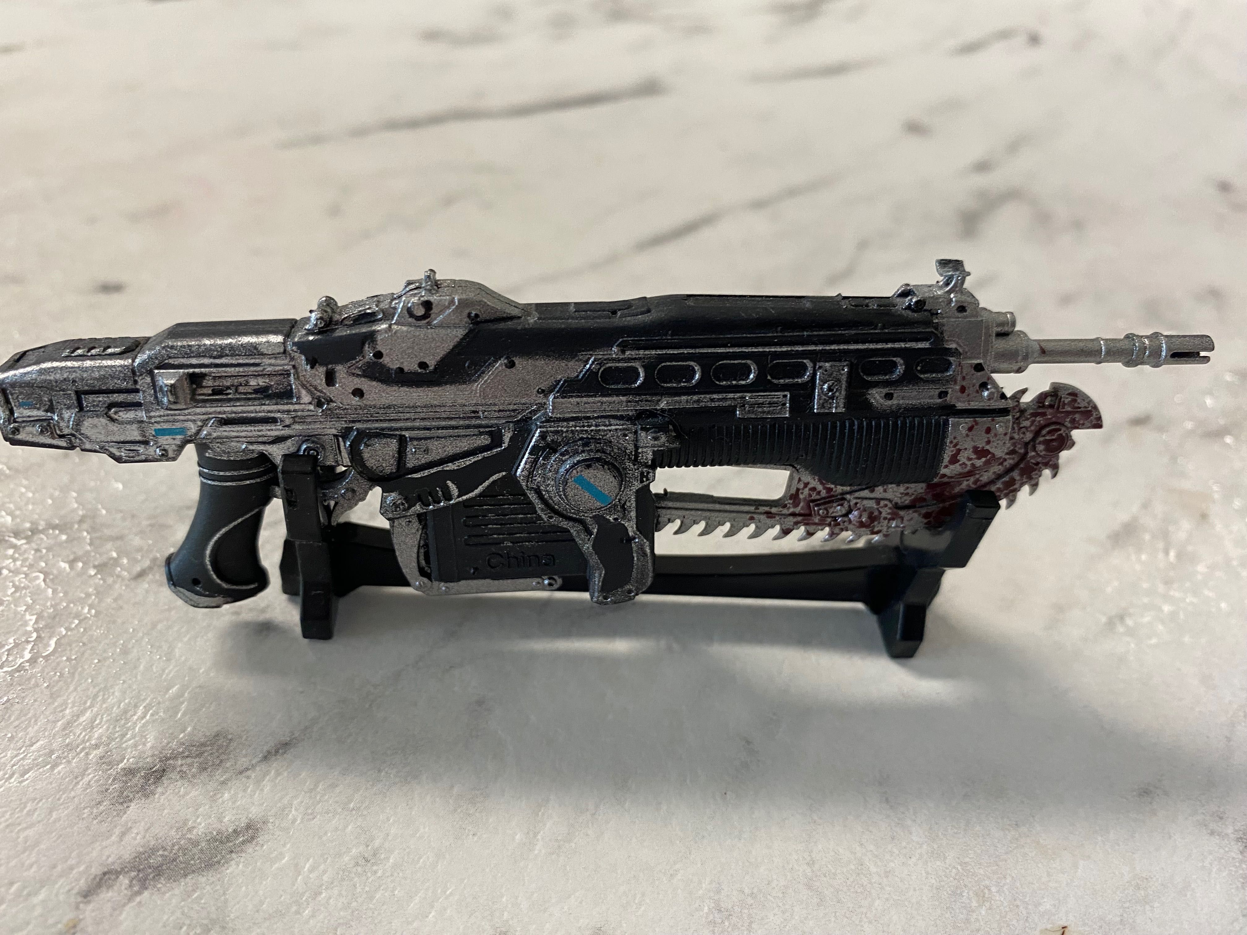 Gears of War Mark 2 Lancer Assault Riffle figurka