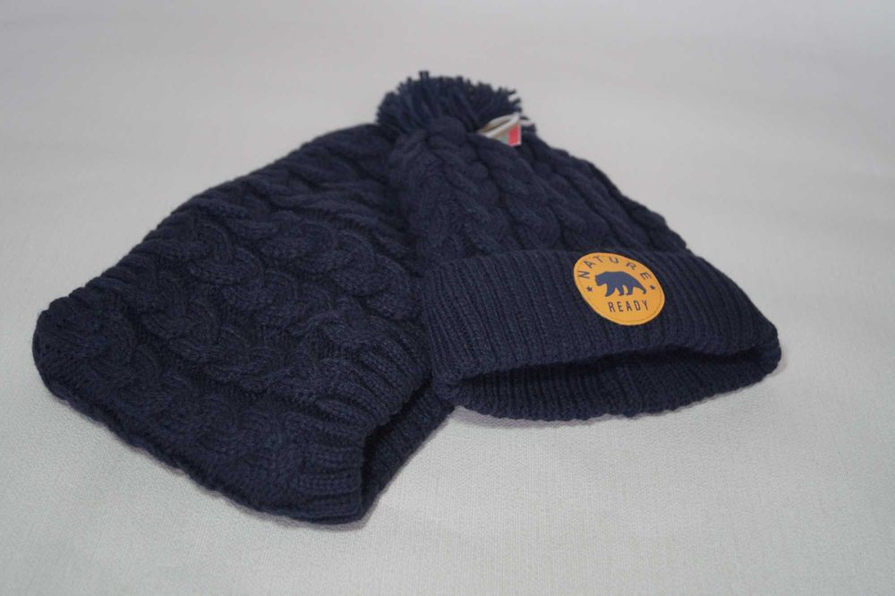 Комплект: шапка і шарф-снуд для хлопчика 2-3 роки