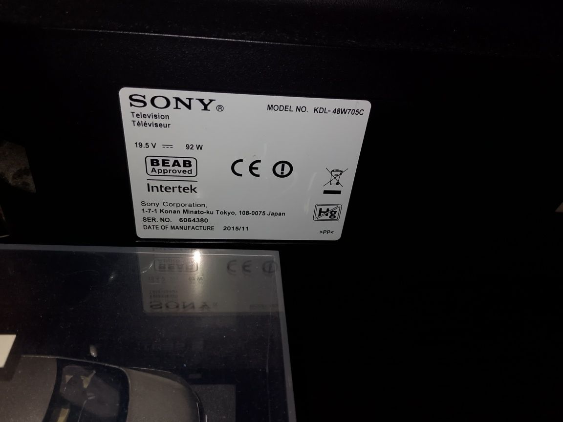 Sony Bravia 48" KDL-48W705c