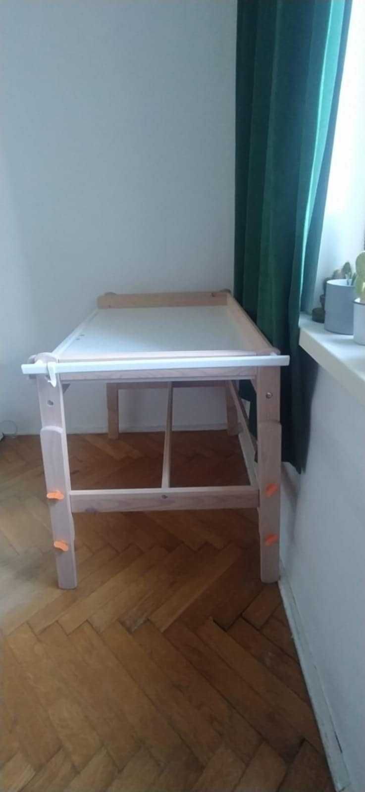 stół biurko IKEA Flisat regulowane