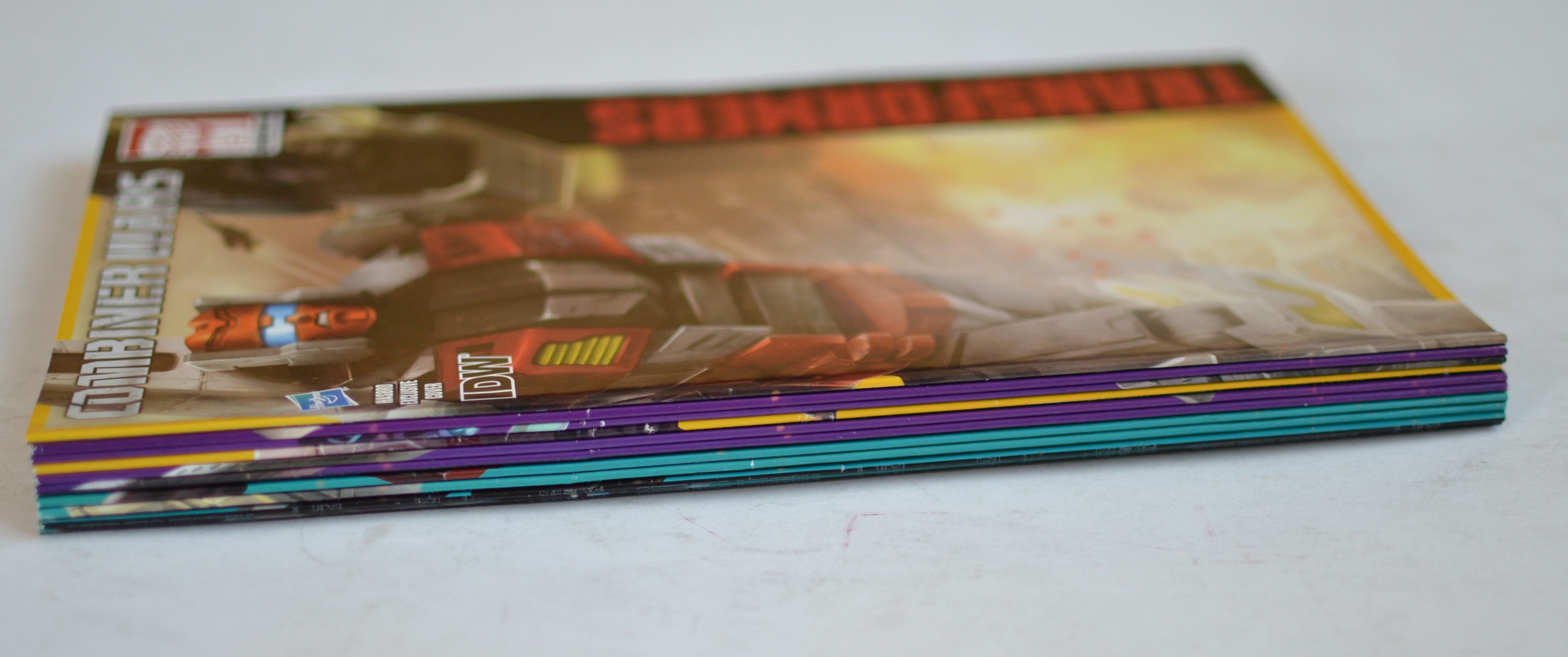 Transformers Combiner Wars Hasbro IDW Comics 2014 Komiksy zestaw